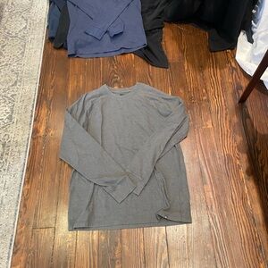 Gray Long Sleeve Shirt